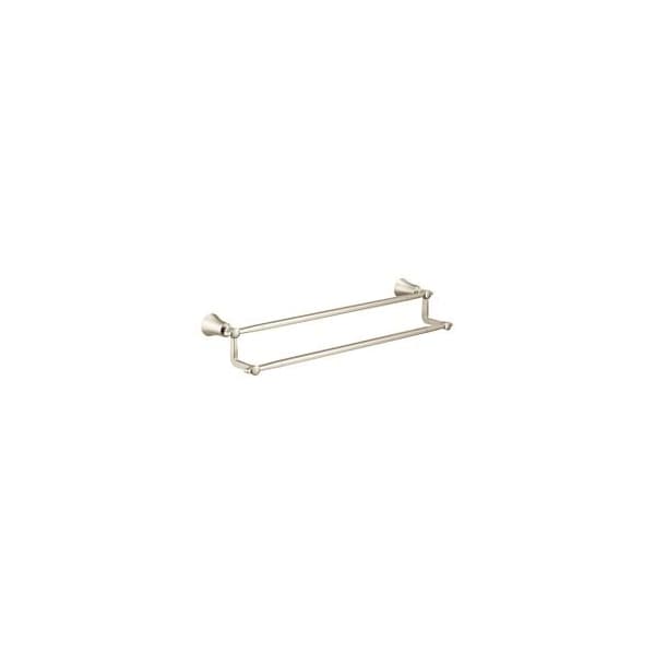 Moen Flara 24 Double Towel Bar Bn YB0322BN - main